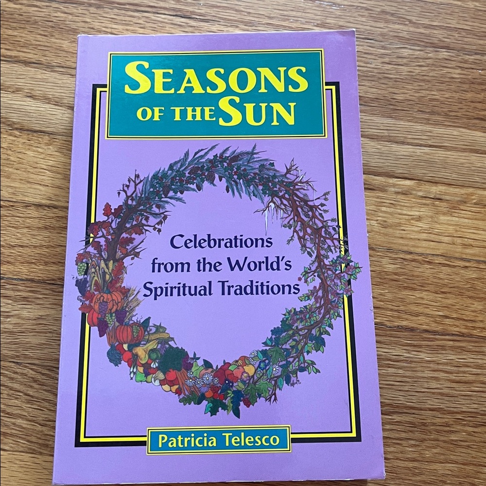 Seasons of the Sun Book by Patricia Telesco - Purple Cover used